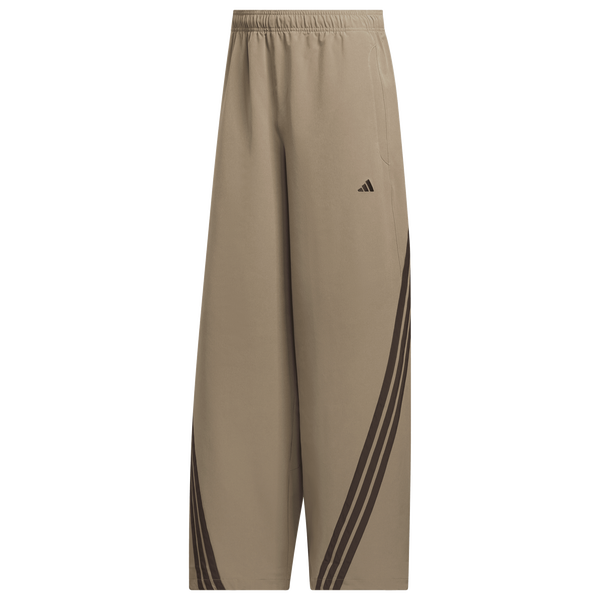 adidas Basketball Woven Pants - Men's - Khaki - Image 6