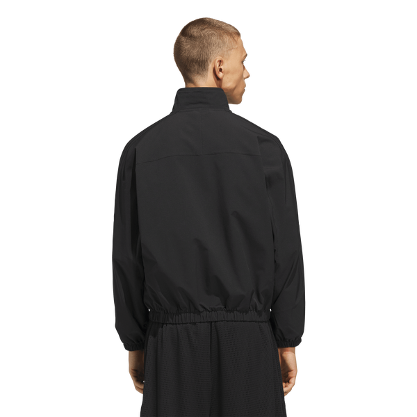 adidas Basketball Woven Track Jacket - Men's - Black - Image 2