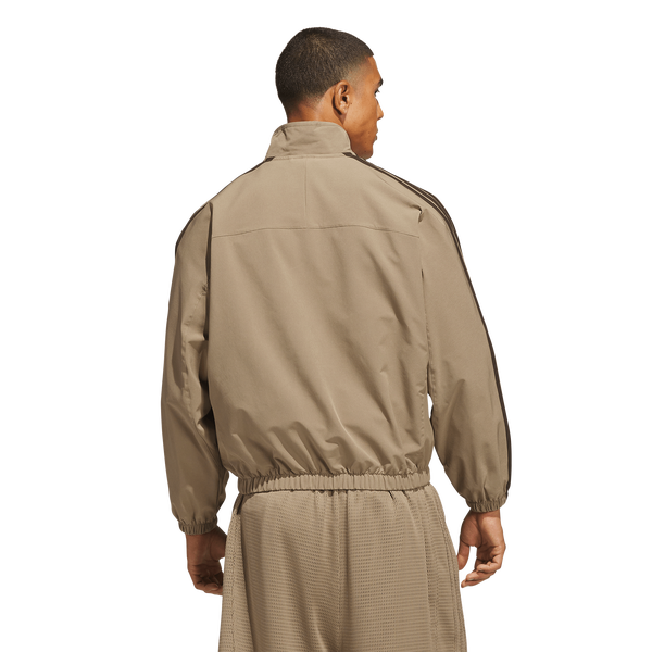 adidas Basketball Woven Track Jacket - Men's - Khaki - Image 2