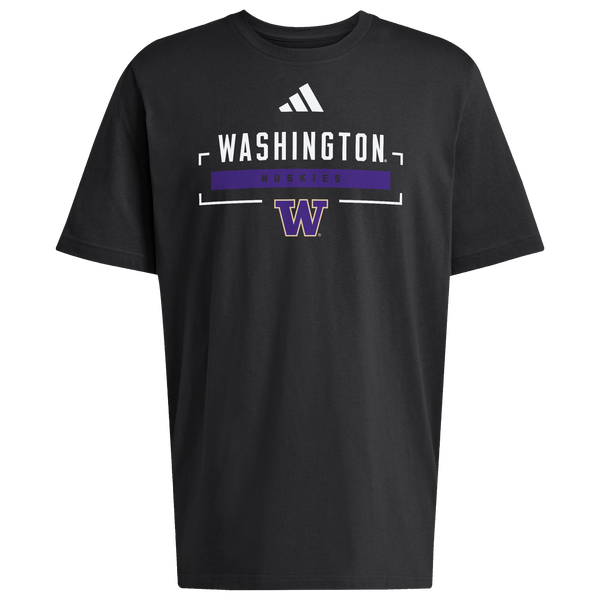 adidas University of Washington HOB T-Shirt - Men's - Black