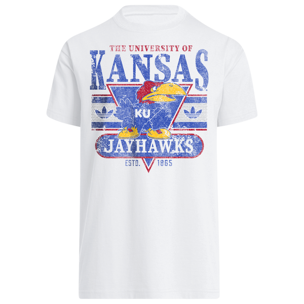adidas NCAA Local Short Sleeve T-Shirt - Men's - White