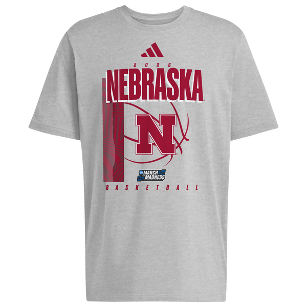 adidas NCAA Qualifier Short Sleeve T-Shirt - Men's - Gray