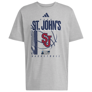 adidas NCAA Qualifier Short Sleeve T-Shirt - Men's - Gray