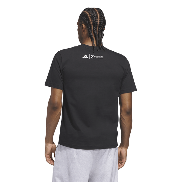 adidas Las Vegas Mercedes T-Shirt - Men's - Black - Image 2