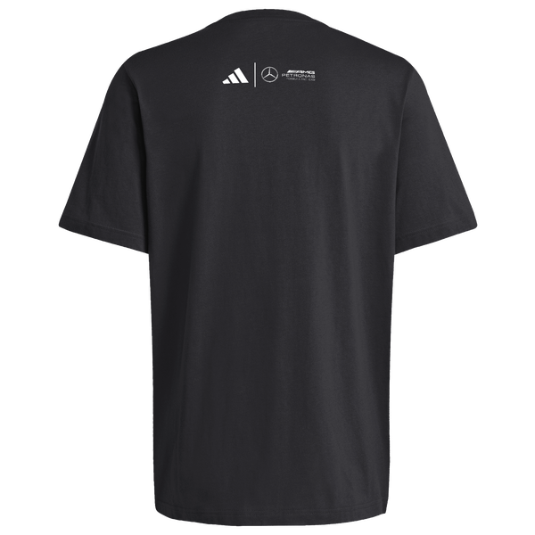 adidas Las Vegas Mercedes T-Shirt - Men's - Black - Image 6