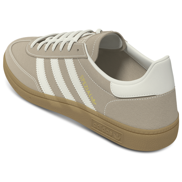 adidas Originals Handball Spezial - Men's - Off White/Khaki/Gum - Image 3