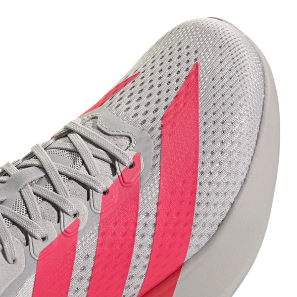 adidas Duramo Speed 2 - Men's - Grey/Lucid Red/Halo Silver - Image 6