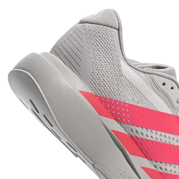 adidas Duramo Speed 2 - Men's - Grey/Lucid Red/Halo Silver - Image 7