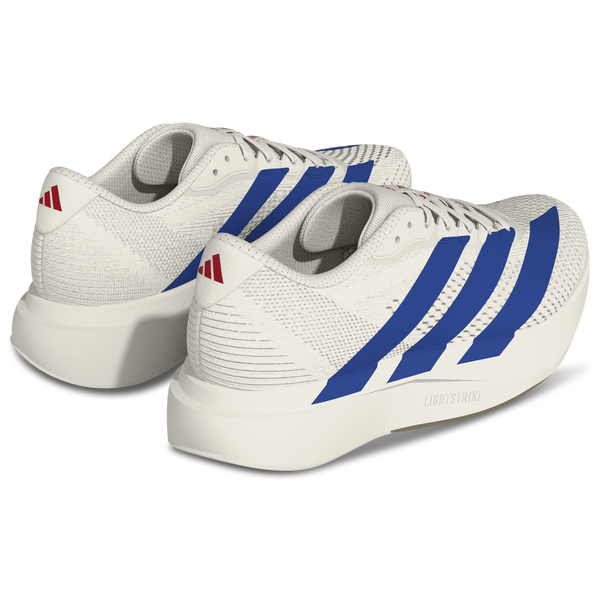 adidas Duramo Speed 2 - Men's - Core White/Team Royal Blue/Pure Ruby - Image 3