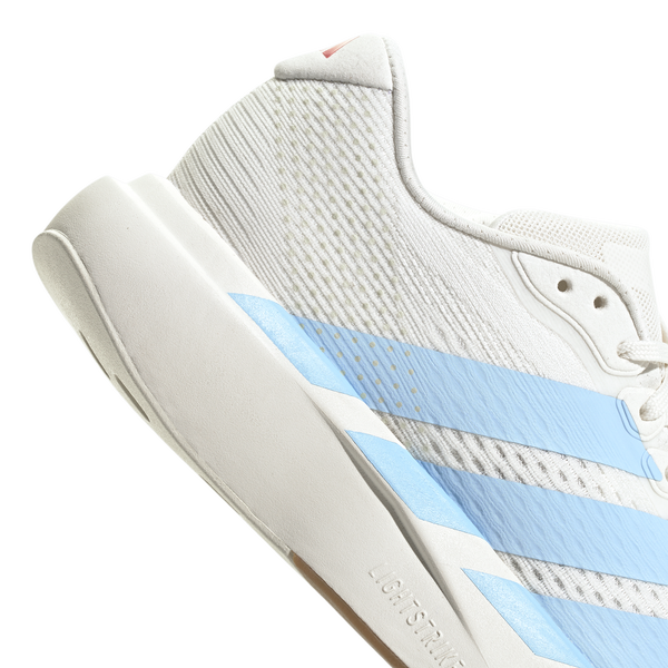 adidas Duramo Speed 2 - Women's - Core White/Clear Sky/Pure Ruby - Image 7