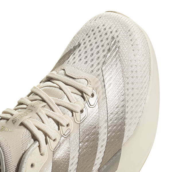 adidas Duramo Speed 2 - Women's - Wonder White/Cyber Met/Warm Vanilla - Image 6