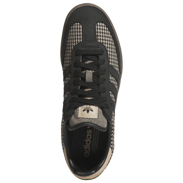 adidas Originals Samba - Men's - Black/Tan/Brown - Image 4