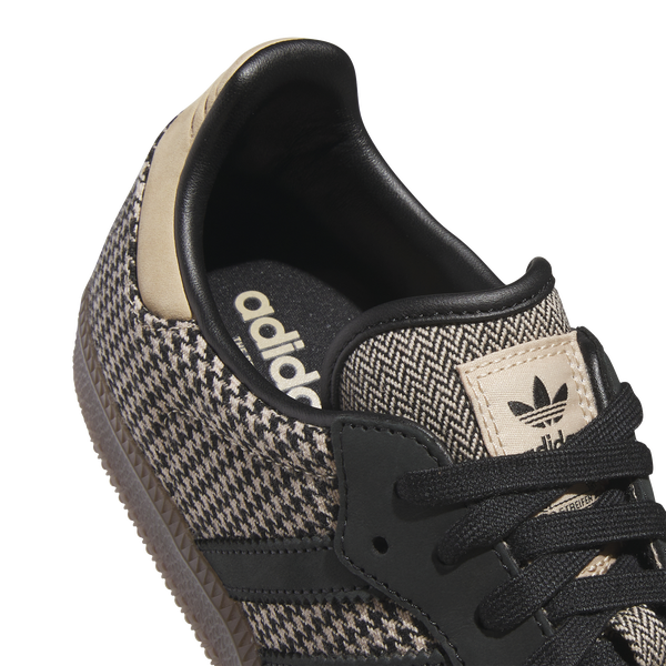 adidas Originals Samba - Men's - Black/Tan/Brown - Image 6