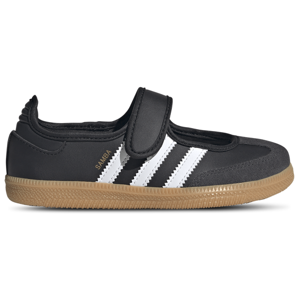 adidas Originals Samba Jane - Girls' Preschool - Core Black/Footwear White