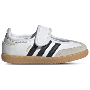 adidas Originals Samba Jane - Girls' Toddler - Footwear White/Core Black/Gum