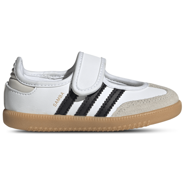 adidas Originals Samba Jane - Girls' Toddler - Footwear White/Core Black/Gum