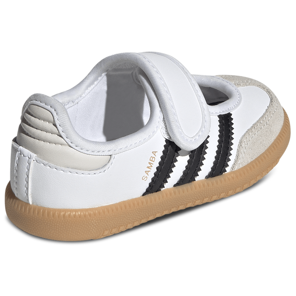 adidas Originals Samba Jane - Girls' Toddler - Footwear White/Core Black/Gum - Image 3