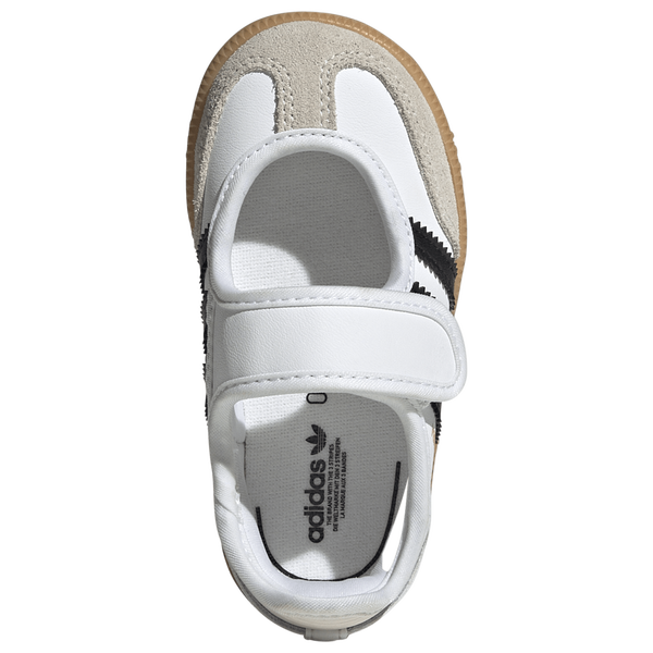adidas Originals Samba Jane - Girls' Toddler - Footwear White/Core Black/Gum - Image 4