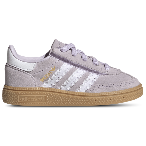 adidas Originals Handball Spezial - Boys' Toddler - Footwear White/Ice Lavender/Gum
