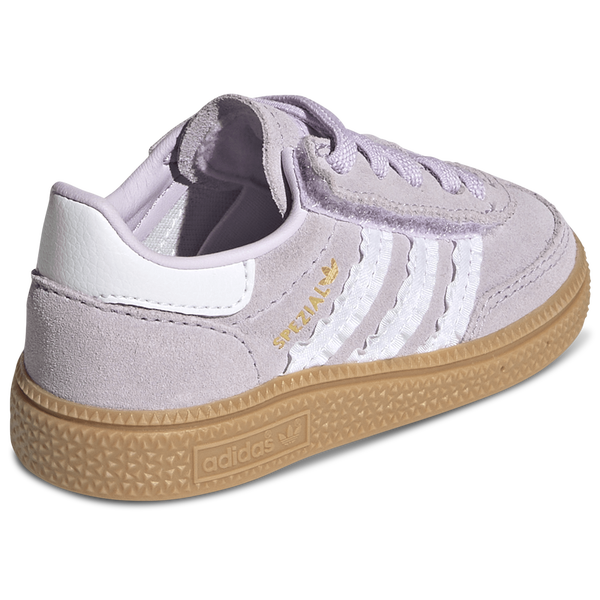 adidas Originals Handball Spezial - Boys' Toddler - Footwear White/Ice Lavender/Gum - Image 3
