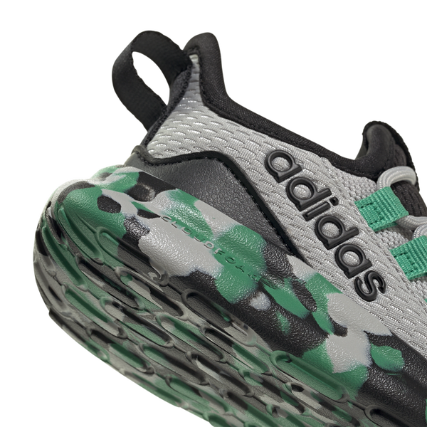 adidas Lite Racer Adapt 8.0 Elastic Lace - Boys' Toddler - Court Green/Grey/Core Black - Image 6