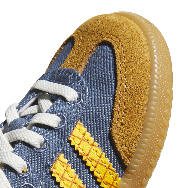 adidas Originals Samba - Girls' Toddler - Blue/Multi - Image 8