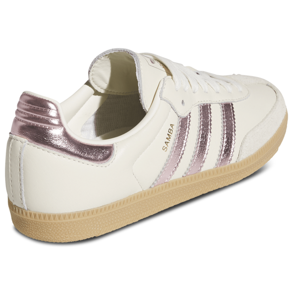 adidas Originals Samba - Women's - Off White/Tropic Bloom/Gum - Image 3