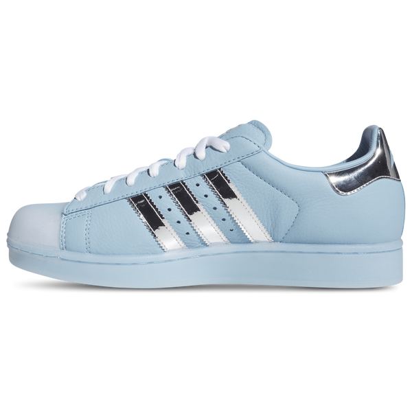 adidas Originals Superstar II - Men's - Silver/Blue/Blue - Image 2