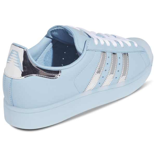 adidas Originals Superstar II - Men's - Silver/Blue/Blue - Image 3