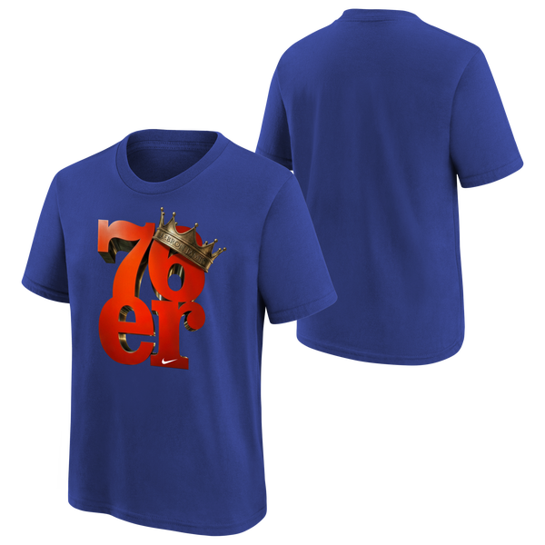 Nike LeBron Crown T-Shirt - Boys' Grade School - Rush Blue