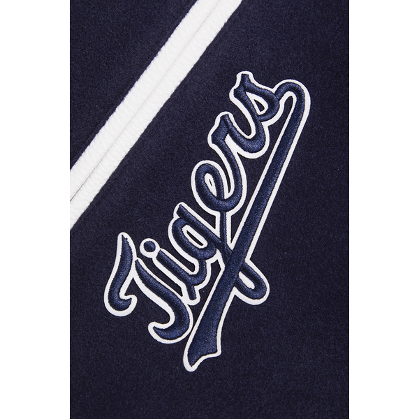 Pro Standard Detroit Tigers Retro Classic Wool Varsity Jacket - Men's - Midnight Navy/Orange/Midnight Navy - Image 9