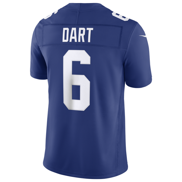 Nike Jaxson Dart Giants Limited Jersey - Men's - Rush Blue - Image 3
