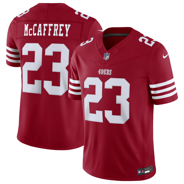 Nike Christian Mccaffrey 49ers Limited Jersey - Men's - Gym Red