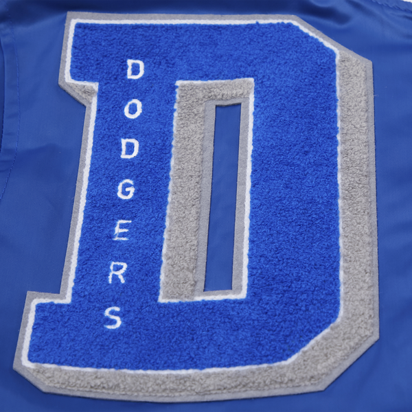 Pro Standard Los Angeles Dodgers Mash Up Rib Satin Jacket - Men's - Dodger Blue - Image 9
