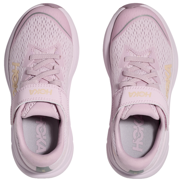 HOKA Rincon 4 - Girls' Preschool - Pink/White - Image 4
