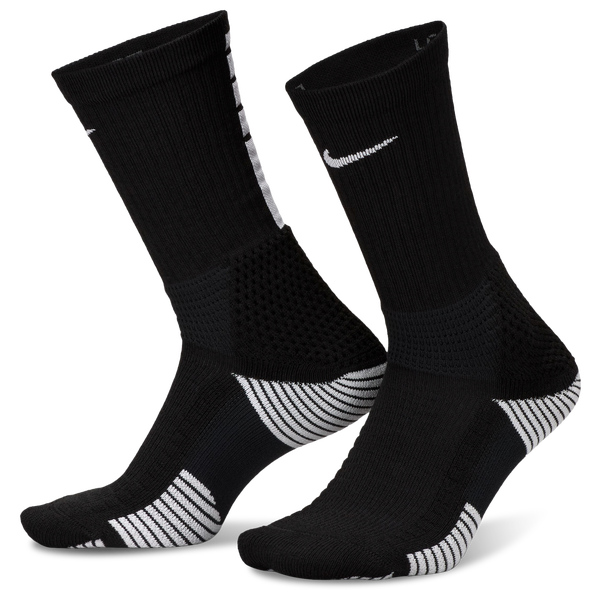 Nike Elite 2.0 Cushion Crew 1 Pair - Adult - Black/White
