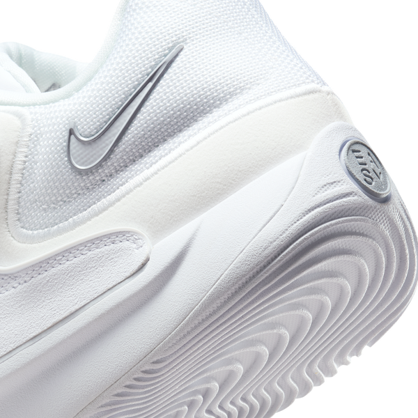 Nike KD 18 - Men's - White/White - Image 8