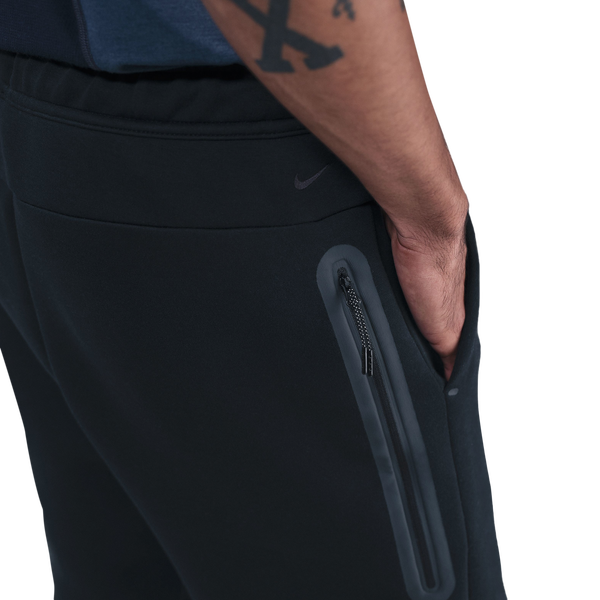 Nike Tech Fleece Shorts - Men's - Black/Black - Image 2