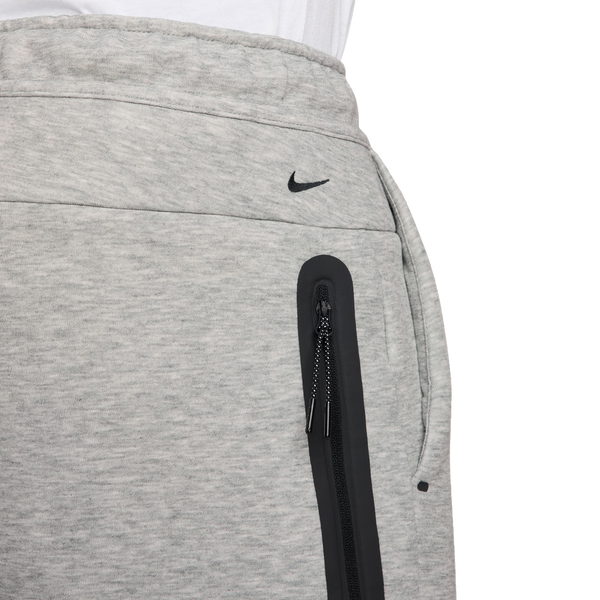 Nike Tech Fleece Shorts - Men's - Gray/Black - Image 4