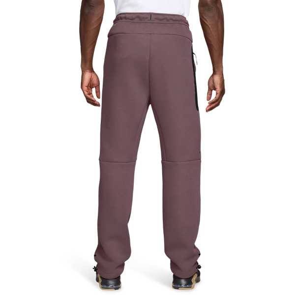 Nike Tech Fleece Open Hem Pants - Men's - Black/Brown - Image 2