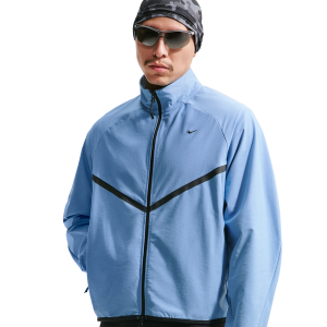 Nike Tech Shori Knit Track Jacket - Men's - Black/Blue