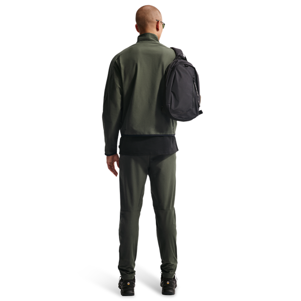 Nike Tech Shori Knit Track Jacket - Men's - Cargo Khaki/Black - Image 4
