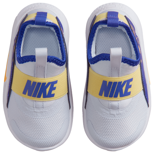 Nike Flex Runner 4 SE - Boys' Toddler - Lapis/Football Grey/Laser Orange - Image 4