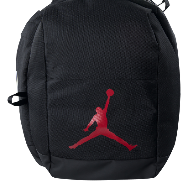 Jordan Velocity Duffel Medium - Adult - Black/Red/White - Image 3