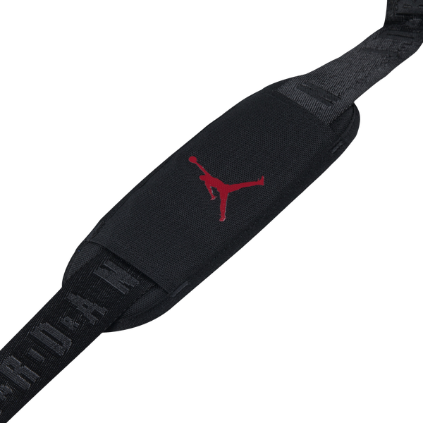 Jordan Velocity Duffel Medium - Adult - Black/Red/White - Image 5