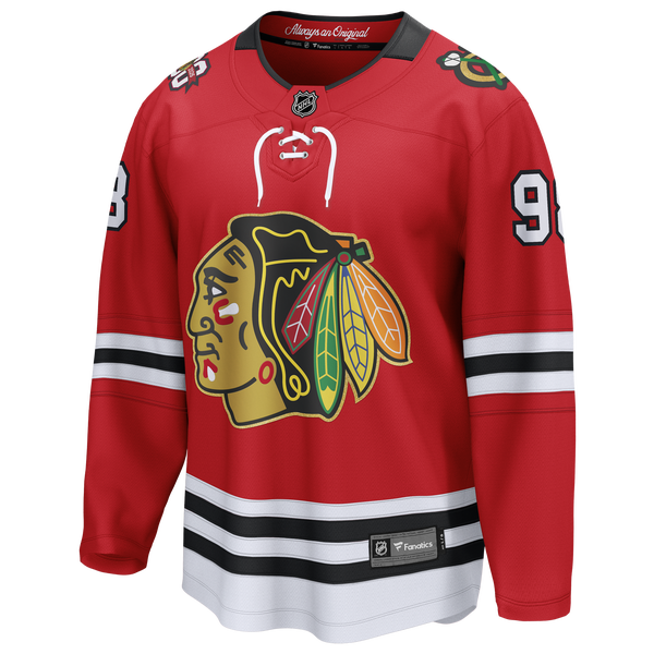 Fanatics NHL Chicago Blackhawks Jersey - Men's - Red - Image 2