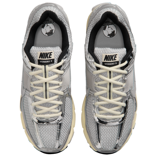 Nike Zoom Vomero 5 - Men's - Grey Fog/Chrome/Metallic Silver - Image 4