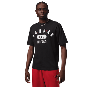 Jordan Chicago City Short Sleeve Crew - Men's - Black/White