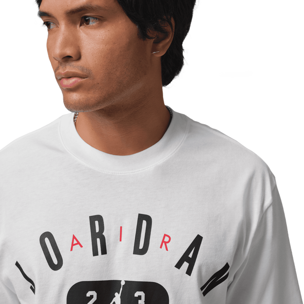 Jordan Chicago City Short Sleeve Crew - Men's - White/Black - Image 3