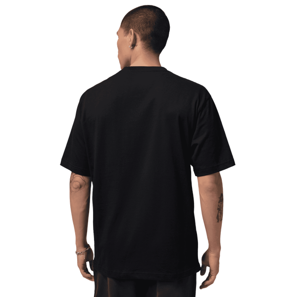 Jordan Los Angeles City Short Sleeve Crew - Men's - Black/White - Image 2